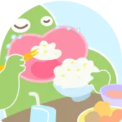 朝食